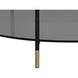 Zuma 40 X 17.5 inch Black Outdoor Coffee Table
